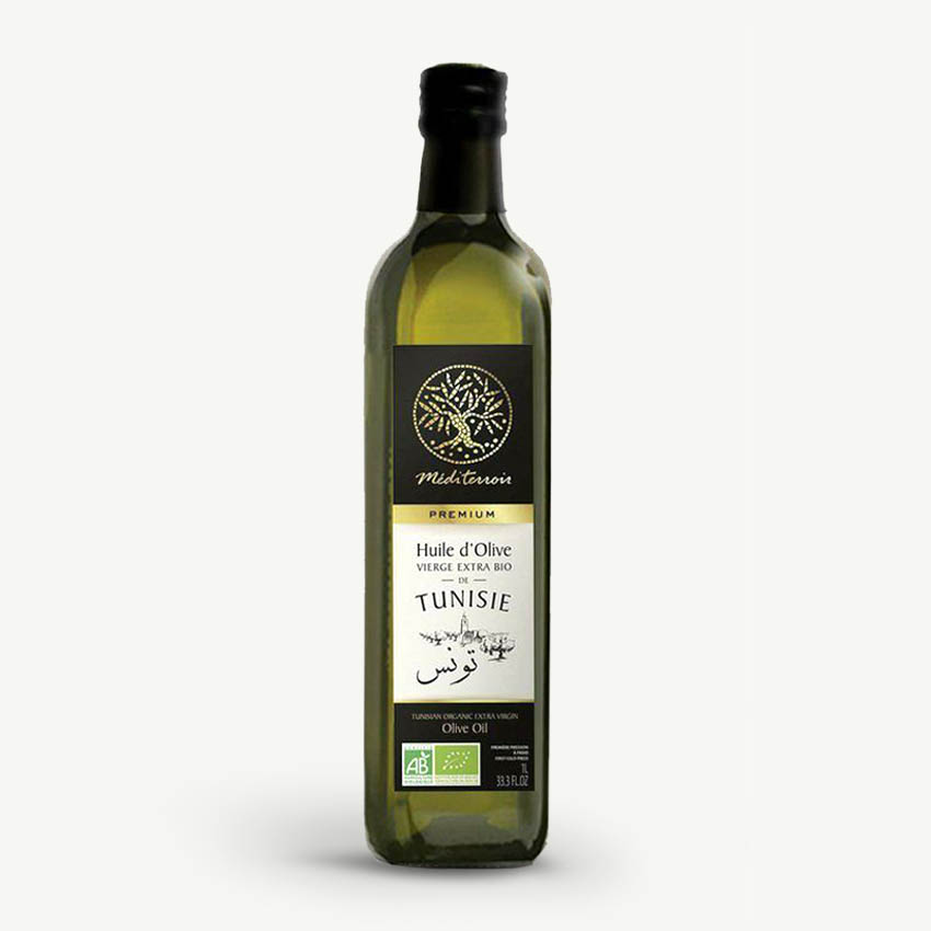 Huile d'olive Bio PREMIUM 1L - COMPTOIR D'AILLEURS