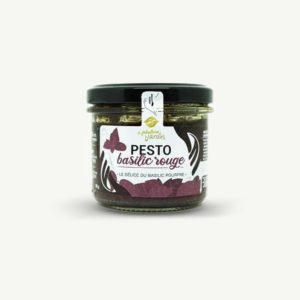 Pesto basilic rouge